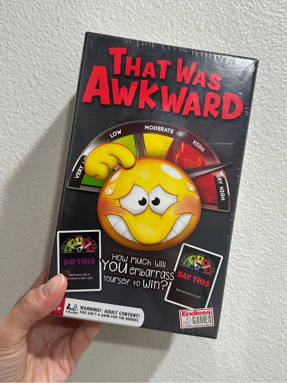 That Was Awkward Party Game - Endless Games - Black